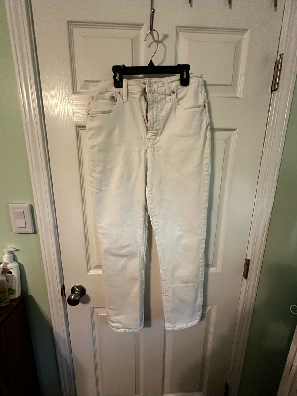 Madewell White Jeans